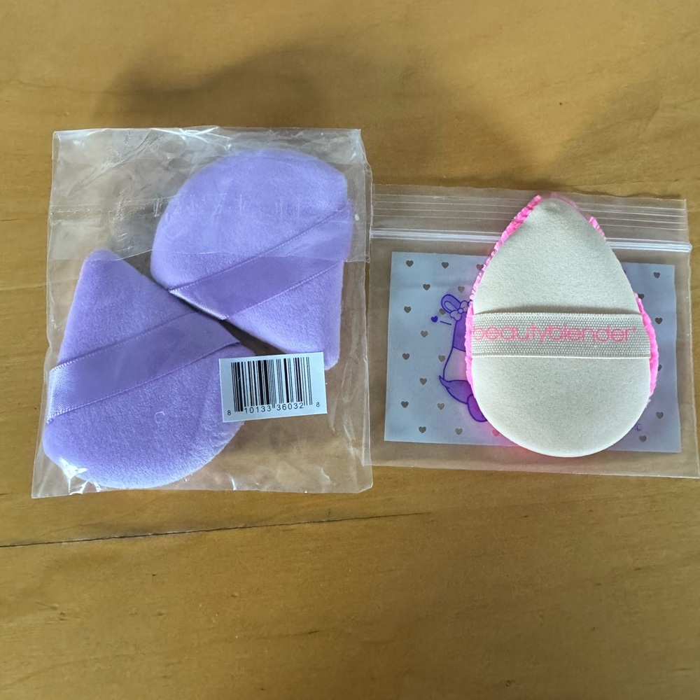 Bundle of 3: Makeup Powder Puffs